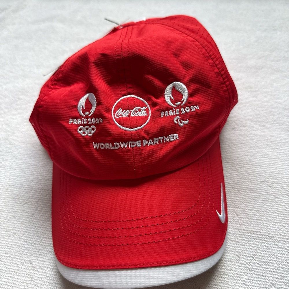 Nike Red Coca-Cola Olympics Partner Cap